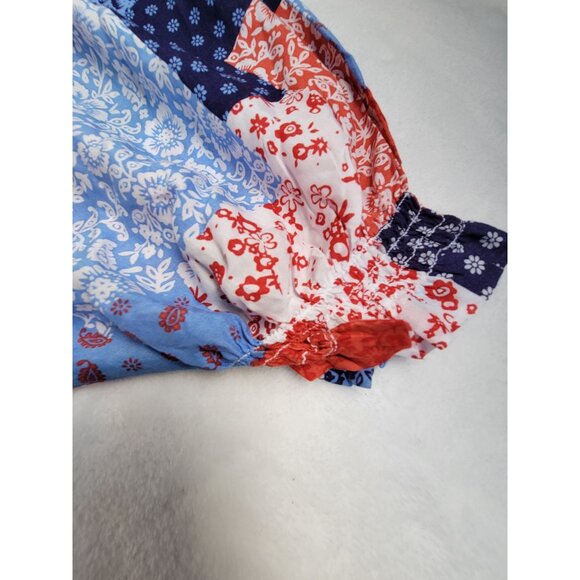 Ariat Womens Multicolor Patchwork Kimono Cover-Up One Size Lightweight New - Picture 9 of 10